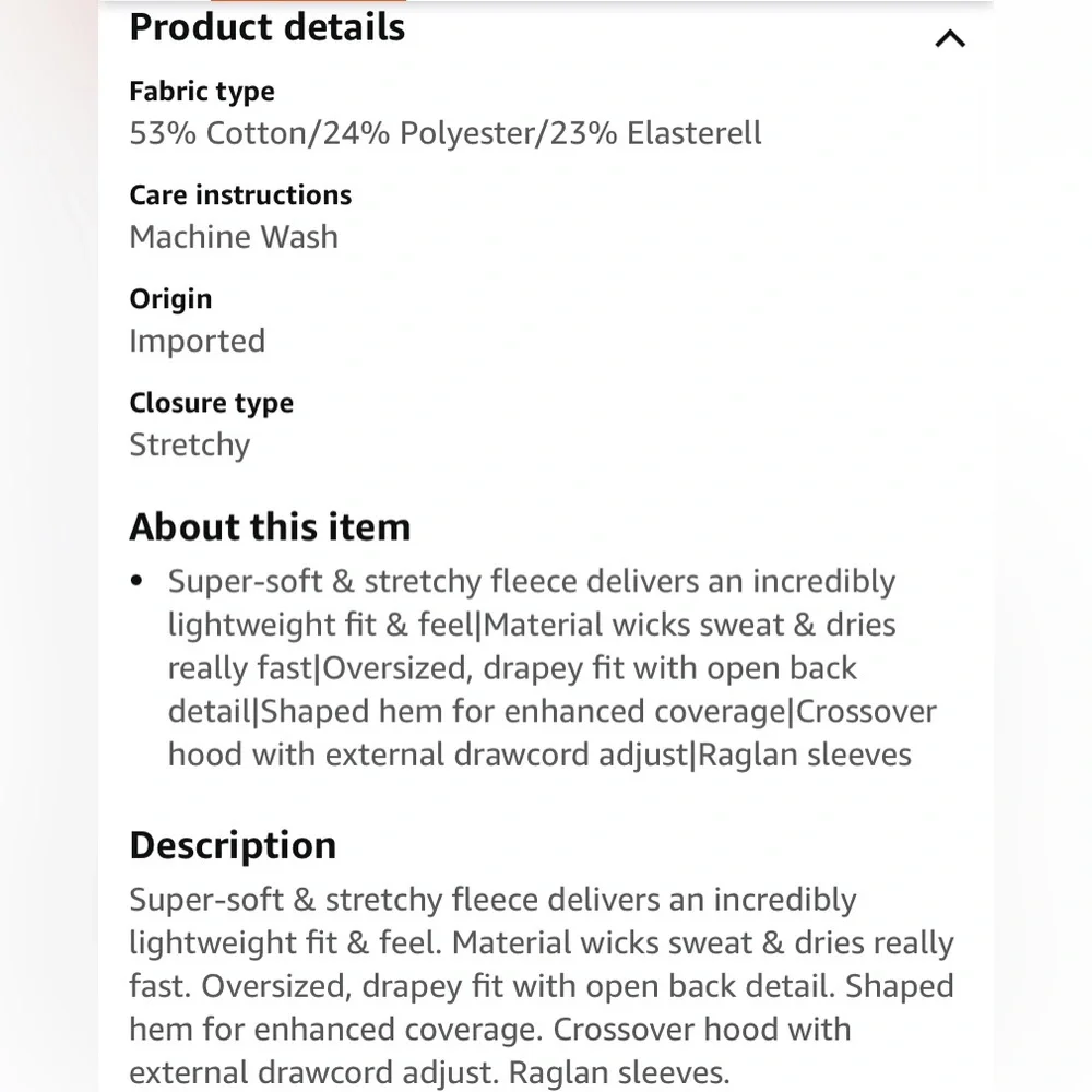 Under Armour UA Featherweight lightweight Oversize_Long Sleeve Workout Top_XXL - Picture 9 of 9